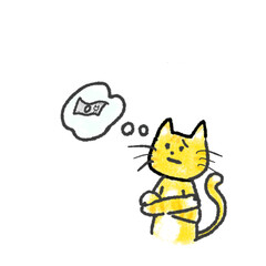 ねこにお札