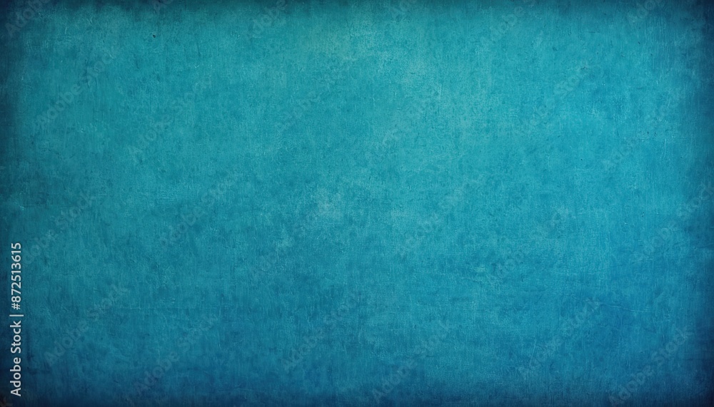 Poster vintage blue texture for background. artistic plaster. abstract pattern. illuminated rough surface b