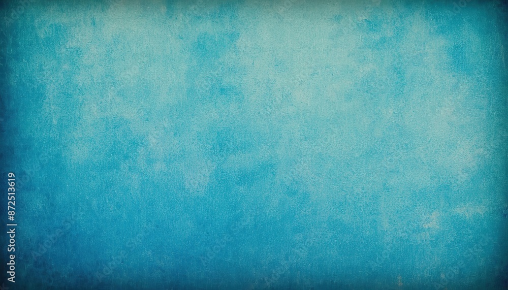 Poster vintage blue texture for background. artistic plaster. abstract pattern. illuminated rough surface b