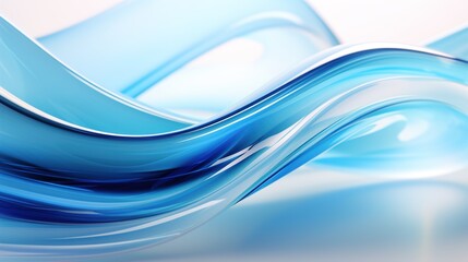 Abstract wavy flowing background