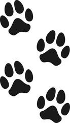 Fototapeta premium Cat And Dog Paw