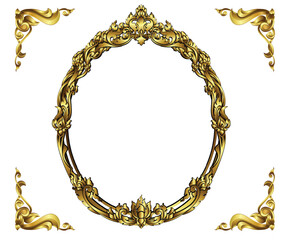 Vector design decoration pattern style. frame border design.