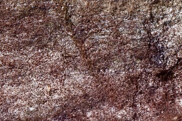 Red Rock Stone Texture Macro Close Up.