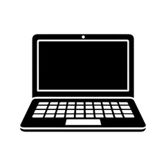 laptop icon design vector.