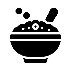 cereal glyph icon