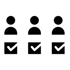 VIP special guest feature list vector icon for apps and websites