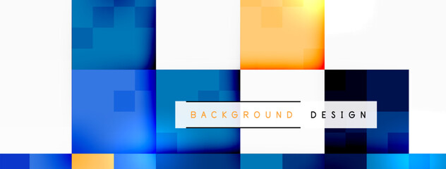 Dynamic colorful squares background. Vector Illustration For Wallpaper, Banner, Background, Card, Book Illustration, landing page