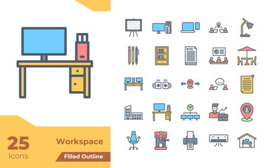 Workspace Filled Color Icons