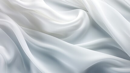 Obraz premium White abstract silk background