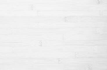 White wooden desk texture background, Top view. Abstract top bar table wood bamboo pattern nature. Design wall vintage interior kitchen. Bamboo skin cutting board empty for displaying products.