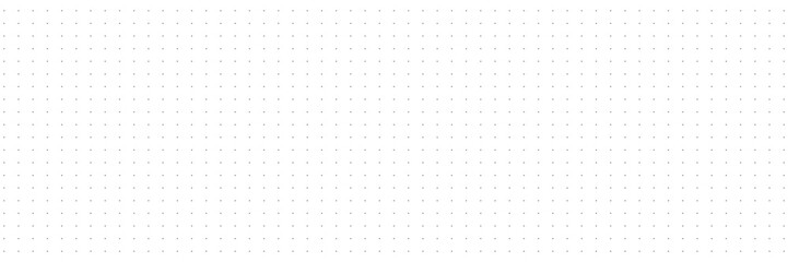 Vector panorama drafting paper. Graphic regular dots grid background. Panorama paper sheet for web design. eps10.