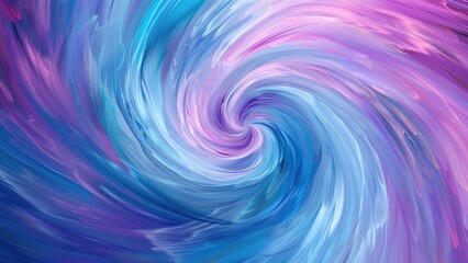 Obraz premium Oil Painting Style Dazzling Swirls Abstract Background