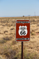 66 road signage 