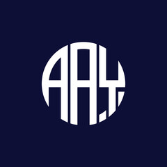 aay circle logo design