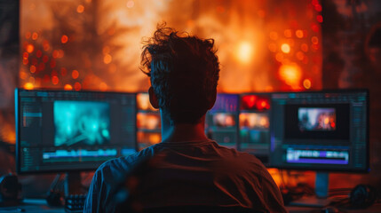 Immersive creative color grading techniques