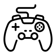 joystick Line Icon