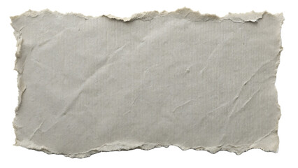 Grey paper with torn edges texture for using as text box	