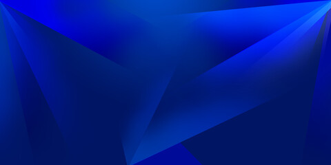 abstract blue background with layers of transparent shapes in random pattern, cool modern...
