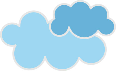 Cute Cloud Sticker