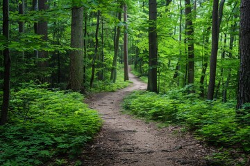 Serene Forest Path