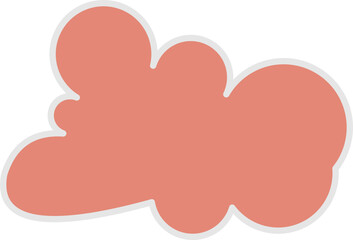 Cute Cloud Sticker