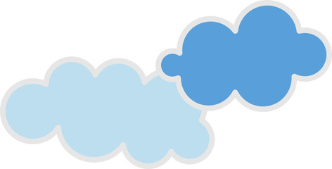 Cute Cloud Sticker