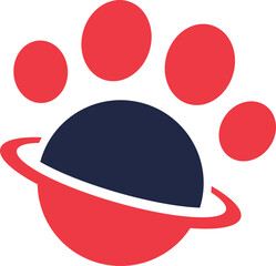 Pet Shop Logo Icon Element