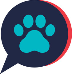 Pet Shop Logo Icon Element