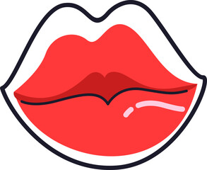 Valentines Day Element Line Art