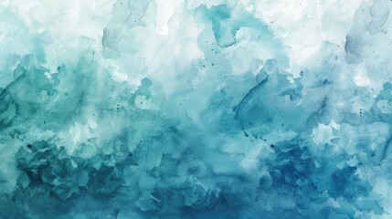 Fototapeta premium Abstract Watercolor Background in Blue Hues