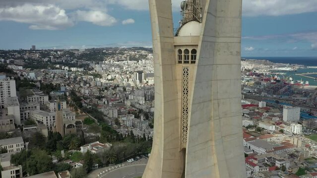 Algiers view from the sky