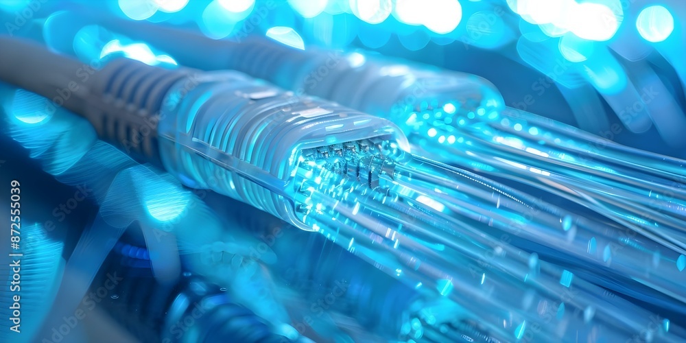 Aufkleber enhancing production maintenance efficiency through integration of digital optics network and blue c
