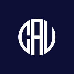 cau circle logo design