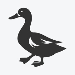 Captivating Duck Silhouette Art, A Stunning Collection of Serene Avian Shadows