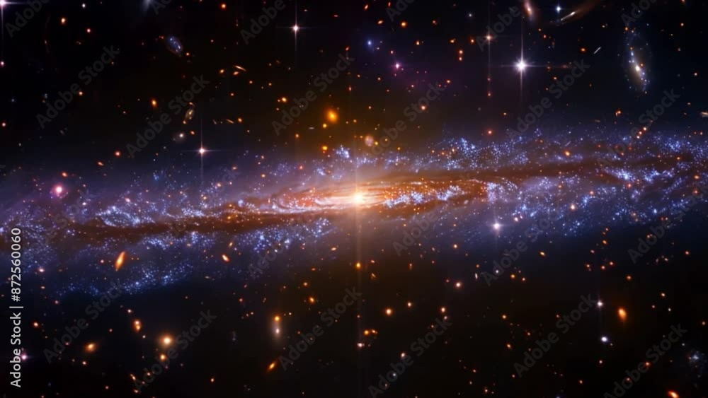 Poster this vibrant image of the andromeda galaxys core, showcasing intricate details.