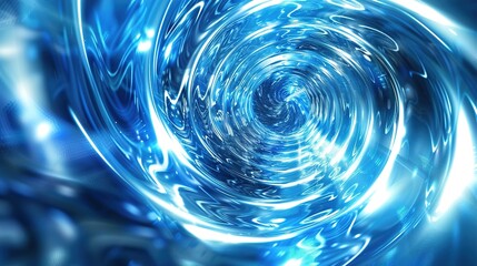Fototapeta premium Spiral technology concept background