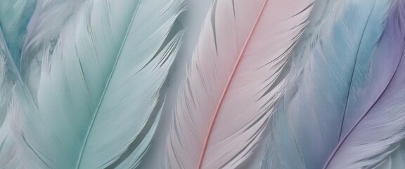 panel wall art marble Pastel watercolor feather designs soft