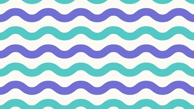 zig zag neon lines. Seamless looping. Video animation