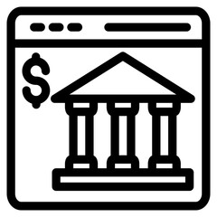 Online Banking Icon