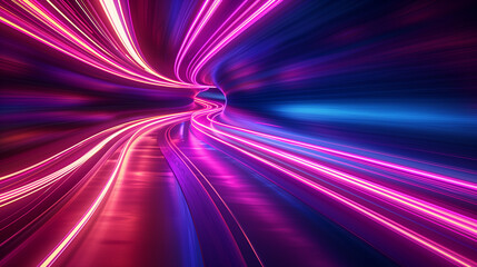 a very colorful abstract road background, in the style of dark blue and violet
