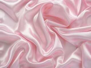 Fototapeta premium Light pink fabric texture with a smooth and silky feel