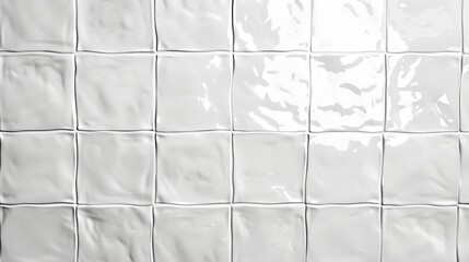 Smooth white enamel tile texture with a glossy finish