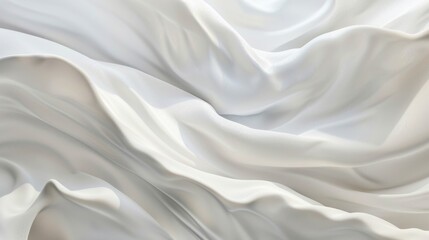 Obraz premium Smooth white porcelain texture with a matte finish