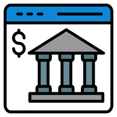 Online Banking Icon
