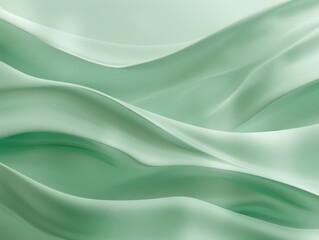 Obraz premium Soft pastel green texture with a smooth gradient for a calming background