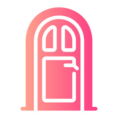 door Gradient icon