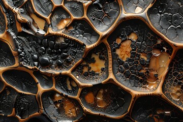 Dragon Skin Texture Background With Generative AI