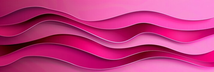Obraz premium Abstract pink paper cut in UHD 4K with sharp focus