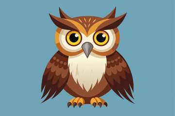 Obraz premium owl vector illustration