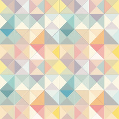 seamless abstract geometric and random colors background